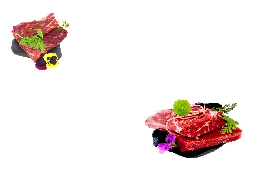 Detail vyzrálého steaku