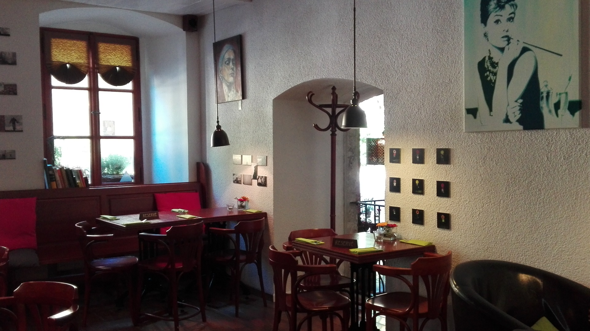 Atmosféra restaurace Faustův Dvůr